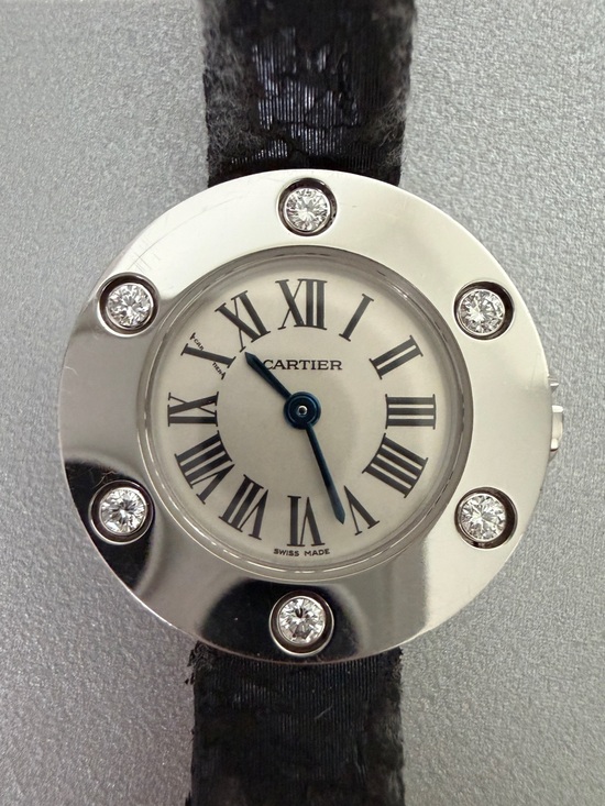 Cartier Accessories - Cartier Love 18K White Gold 6 Diamond Quartz Watch Ref. 2974 23mm